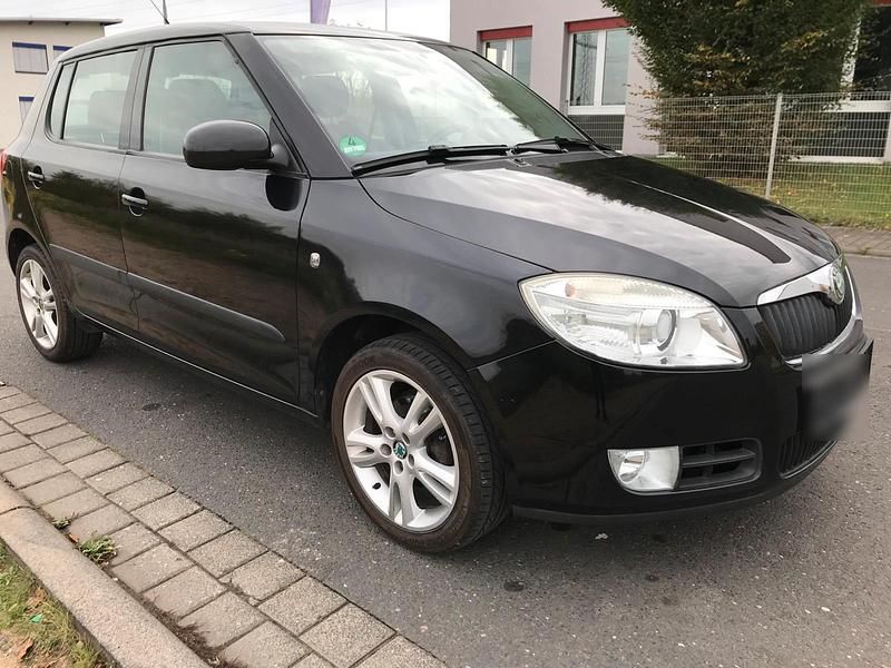 Gebraucht Skoda Fabia 75 PS (55 kW) 2008 Schwarz Kleinwagen
