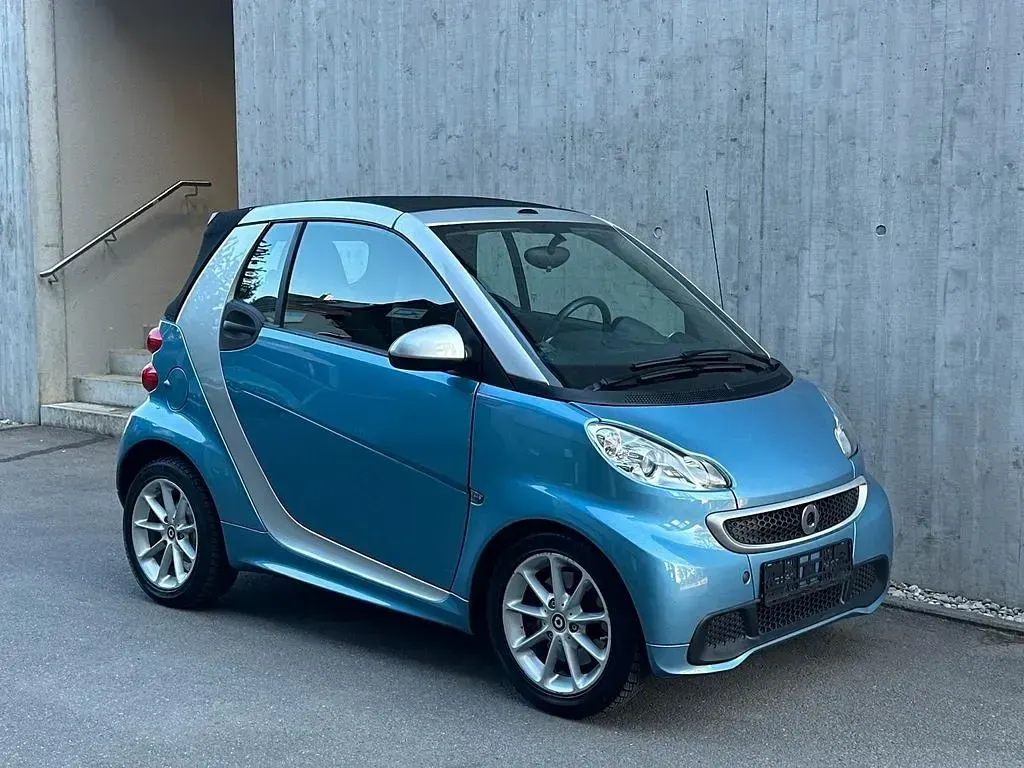 Gebraucht Smart ForTwo Cabrio 71 PS (52 kW) 2014 Blau Cabrio