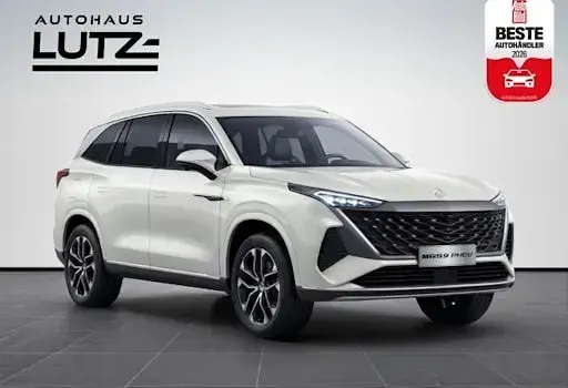 Neu MG MGS9 Comfort 299 PS (219 kW) 2026 Weiß SUV