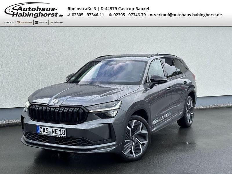 Grau Gebraucht 2025 Skoda Kodiaq SportLine SUV | 52.690 € (Fairer Preis) - Bild 1/3