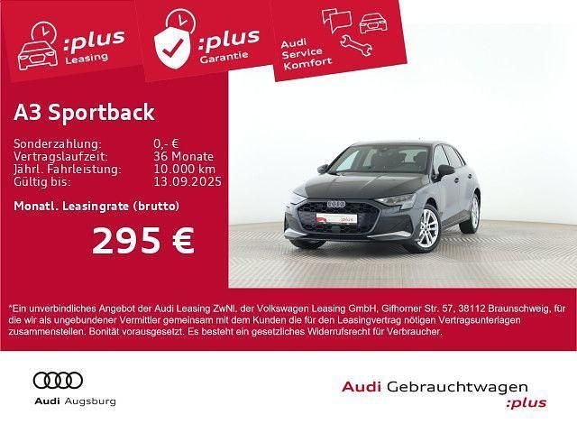 Grau Gebraucht 2024 Audi A3 Sportback Advanced Plus Limousine | 34.480 € (Fairer Preis) - Bild 1/4
