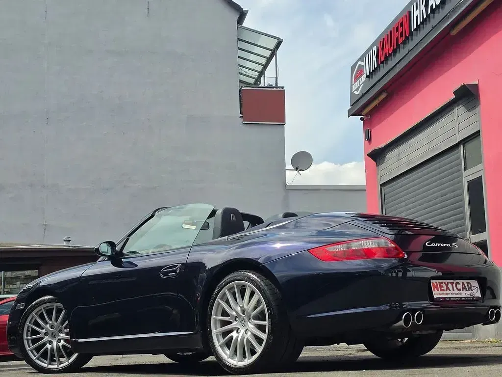 Gebraucht Porsche 911 Carrera S Cabriolet 355 PS (261 kW) 2005 Blau Cabrio