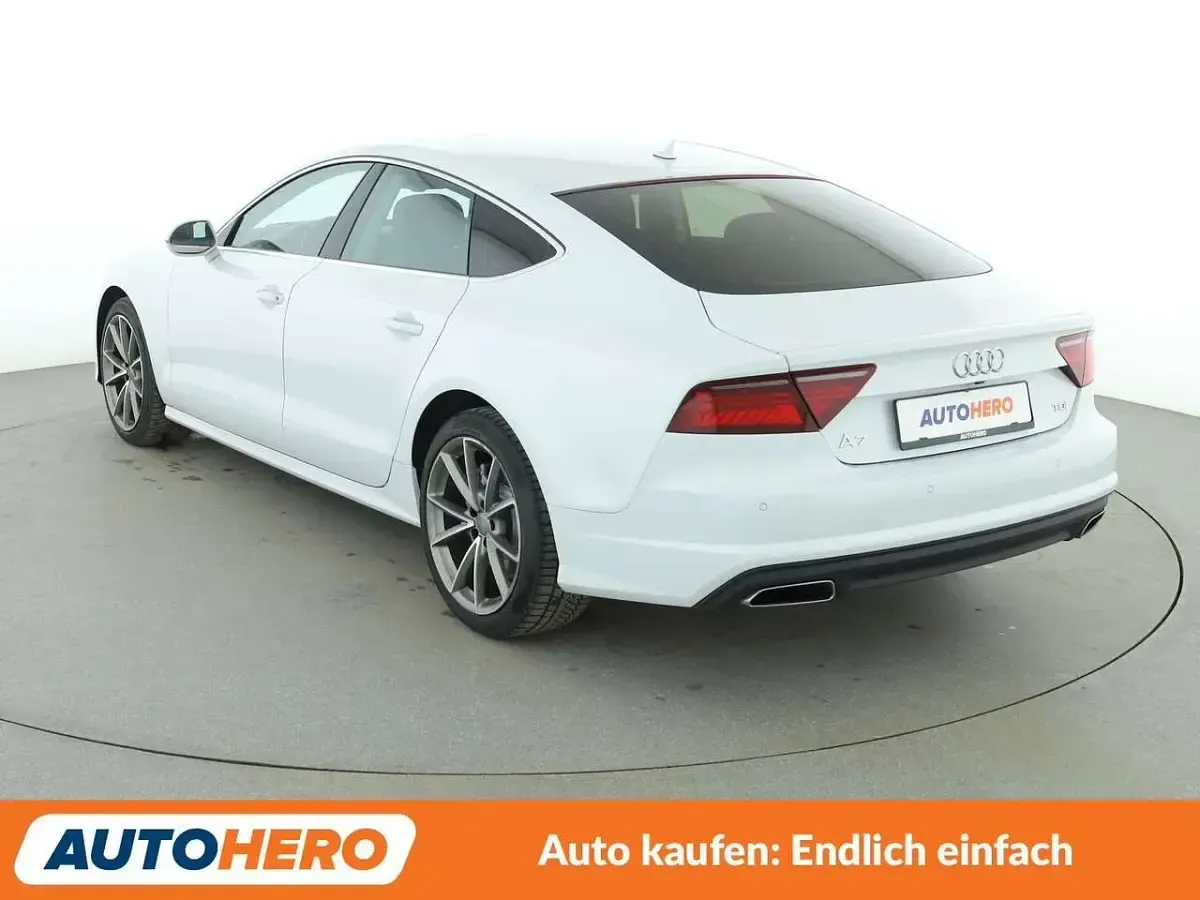 Gebraucht Audi A7 218 PS (160 kW) 2018 Weiß Kleinwagen