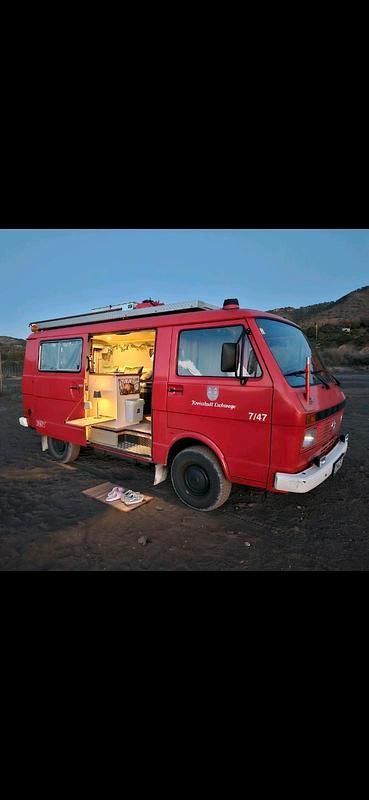 Gebraucht VW LT 75 PS (55 kW) 1988 Rot Van / Kleinbus