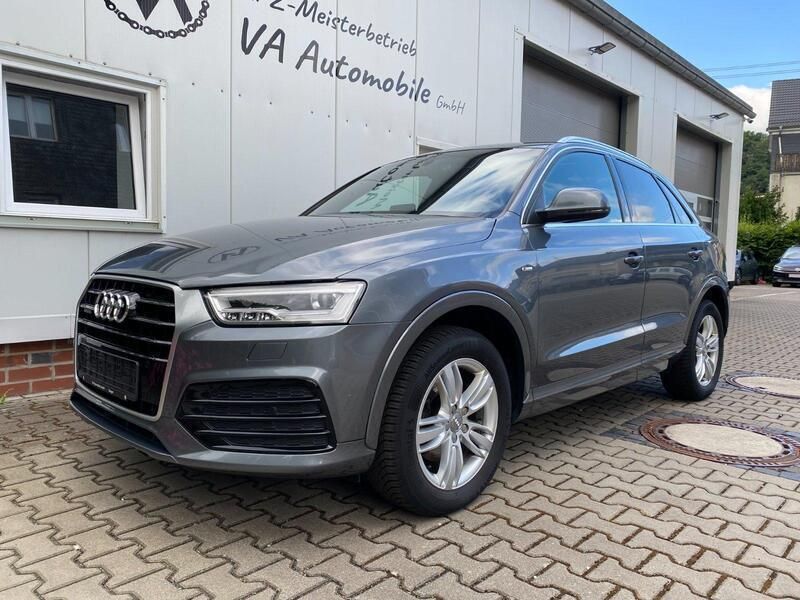 Grau Gebraucht 2015 Audi Q3 S-Line SUV | 18.600 € (Etwas zu teuer) - Bild 1/4