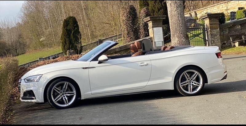 Gebraucht Audi A5 Cabriolet Ambiente 190 PS (139 kW) 2018 Weiß Cabrio