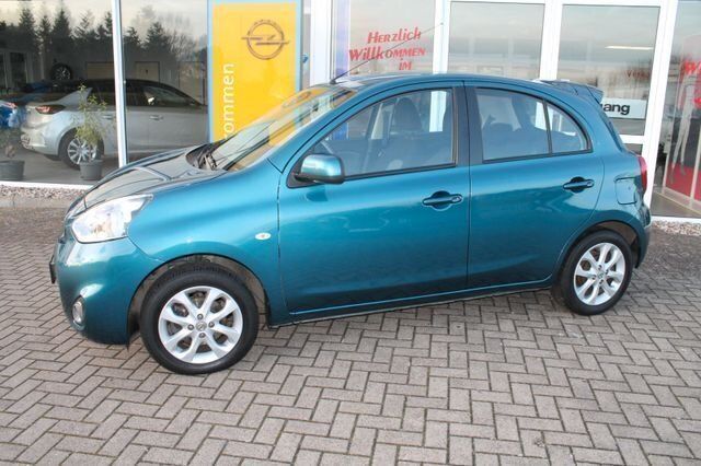Gebraucht Nissan Micra Acenta 80 PS (58 kW) 2016 Blau Kleinwagen