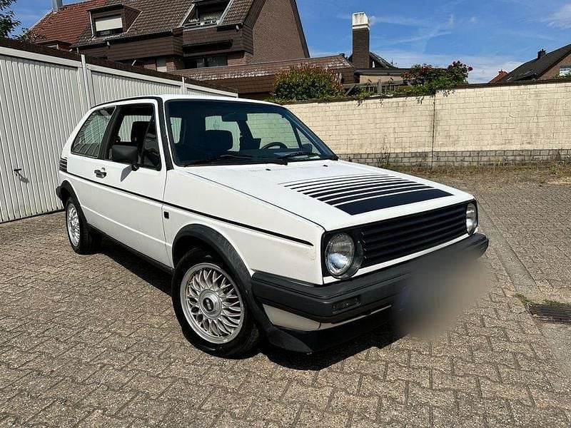 Weiß Gebraucht 1987 VW Golf II Limousine | 1.950 € - Bild 1/4
