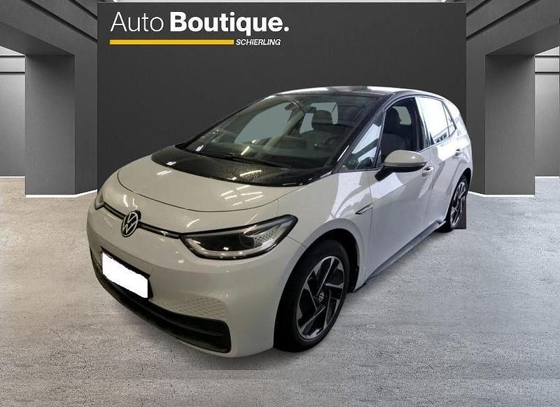 Gletscherweiß metallic Gebraucht 2021 VW ID.3 Pro Kleinwagen | 21.990 € (Etwas zu teuer) - Bild 1/4