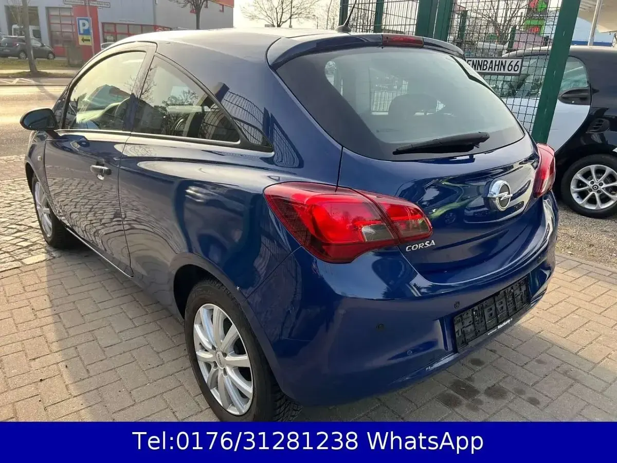 Gebraucht Opel Corsa Selection 69 PS (50 kW) 2018 Blau Kleinwagen