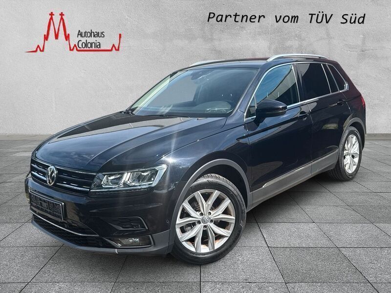 Schwarz Gebraucht 2020 VW Tiguan Highline SUV | 19.999 € (Superpreis) - Bild 1/4