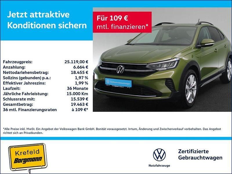Grün / visual green Gebraucht 2024 VW Taigo Move SUV | 25.119 € (Guter Preis) - Bild 1/3