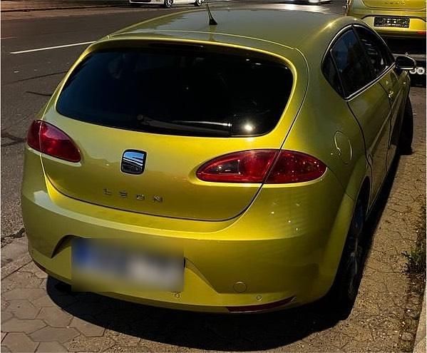 Gebraucht Seat Leon 125 PS (91 kW) 2008 Grün Kleinwagen