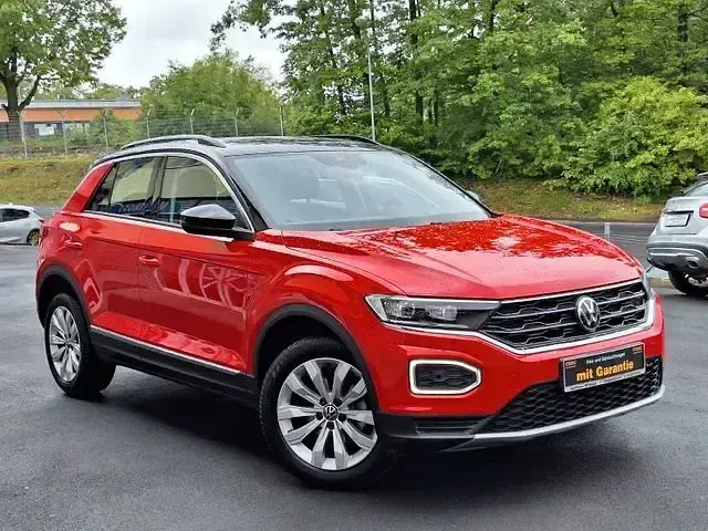 Gebraucht VW T-Roc Style 110 PS (80 kW) 2021 Rot SUV