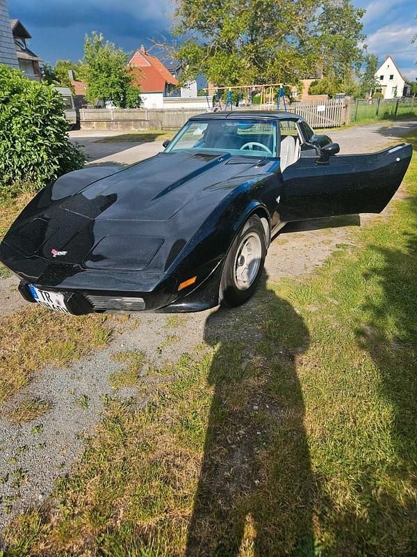 Gebraucht Corvette C3 123 PS (90 kW) 1977 Schwarz Coupé