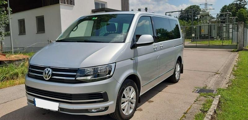 Silber Gebraucht 2016 VW T6 Highline Van | 29.999 € (Teuer) - Bild 1/4