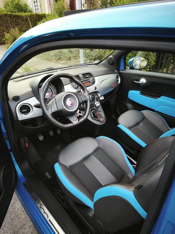 Gebraucht Fiat 500 S 69 PS (50 kW) 2015 Blau Kleinwagen