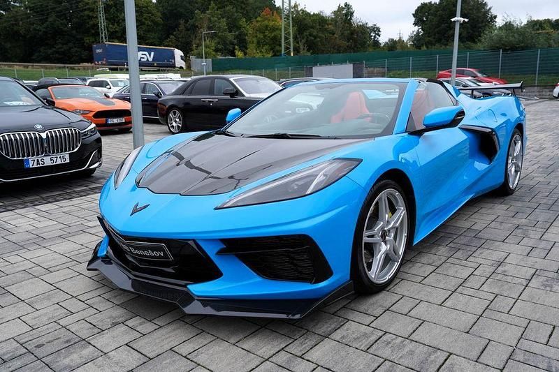 Gebraucht Corvette C8 502 PS (369 kW) 2021 Blau Cabrio