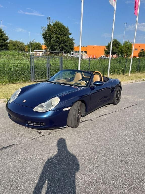 Blau Gebraucht 1998 Porsche Boxster Cabrio | 10.250 € (Fairer Preis) - Bild 1/4