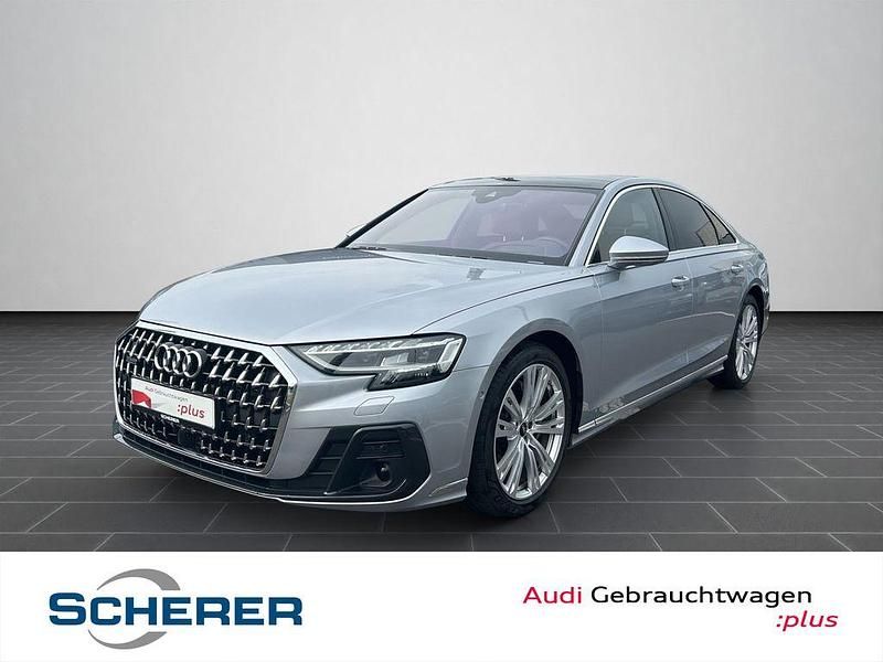 Silber (metallic) Gebraucht 2022 Audi A8 Ambiente Limousine | 65.900 € (Fairer Preis) - Bild 1/4