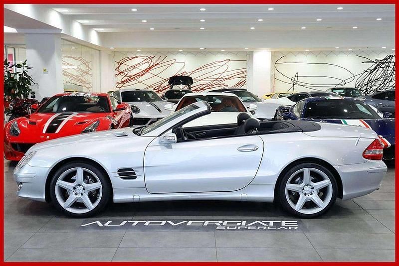 Gebraucht Mercedes SL350 272 PS (200 kW) 2006 Silber Cabrio