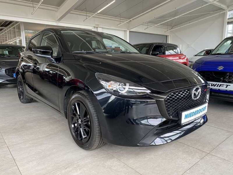Jet black Gebraucht 2023 Mazda 2 Homura-Line Kleinwagen | 17.900 € (Fairer Preis) - Bild 1/4
