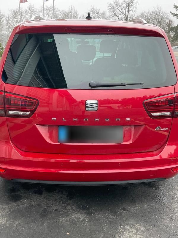 Gebraucht Seat Alhambra FR-Line 184 PS (135 kW) 2016 Rot Van / Kleinbus