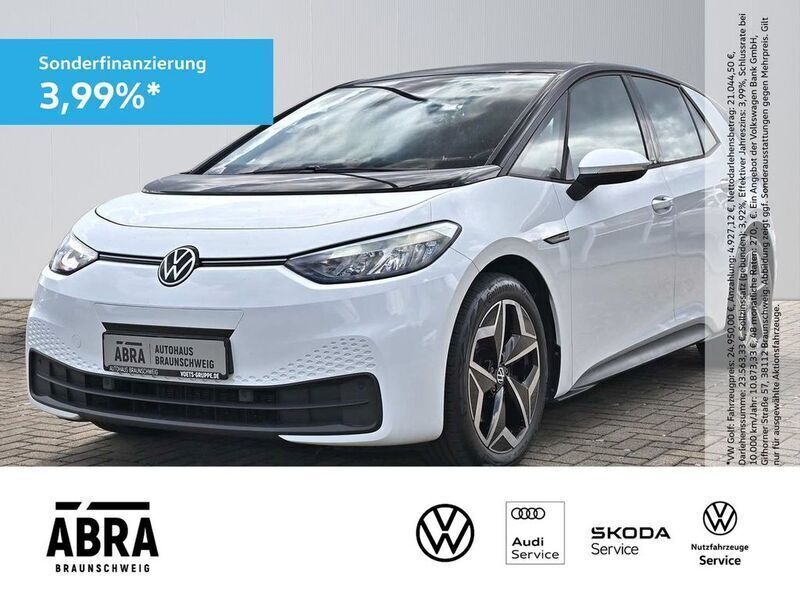Weiß Gebraucht 2021 VW ID.3 Pro Kleinwagen | 18.950 € (Fairer Preis) - Bild 1/4