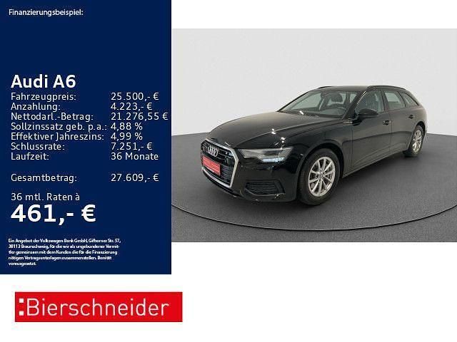 Schwarz Gebraucht 2020 Audi A6 Design Kombi | 24.900 € (Superpreis) - Bild 1/3