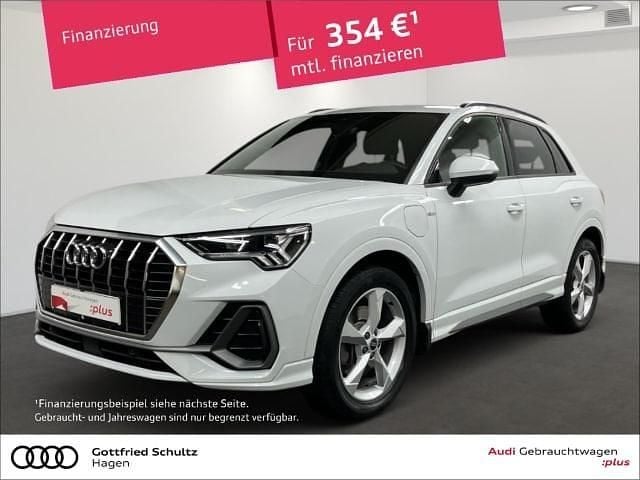 Gletscherweiß metallic Gebraucht 2022 Audi Q3 S-Line SUV | 27.450 € (Superpreis) - Bild 1/3