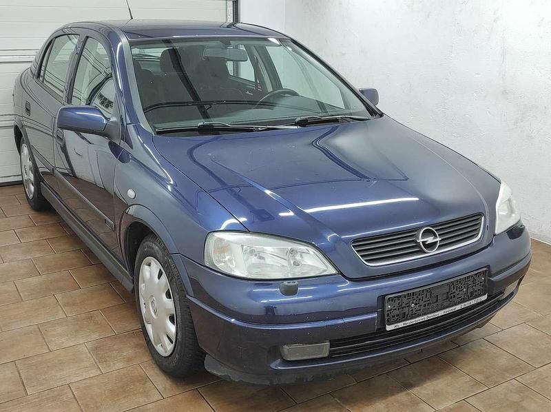 Gebraucht Opel Astra 116 PS (85 kW) 2000 Blau Kleinwagen