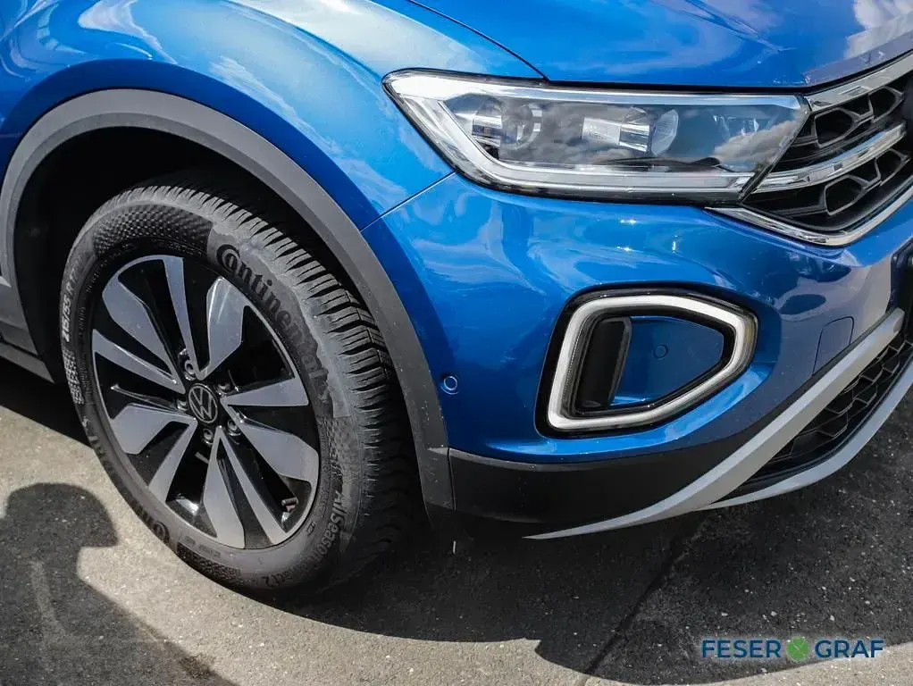 Gebraucht VW T-Roc Cabriolet Goal 116 PS (85 kW) 2025 Ravennablau metallic schwarz Cabrio