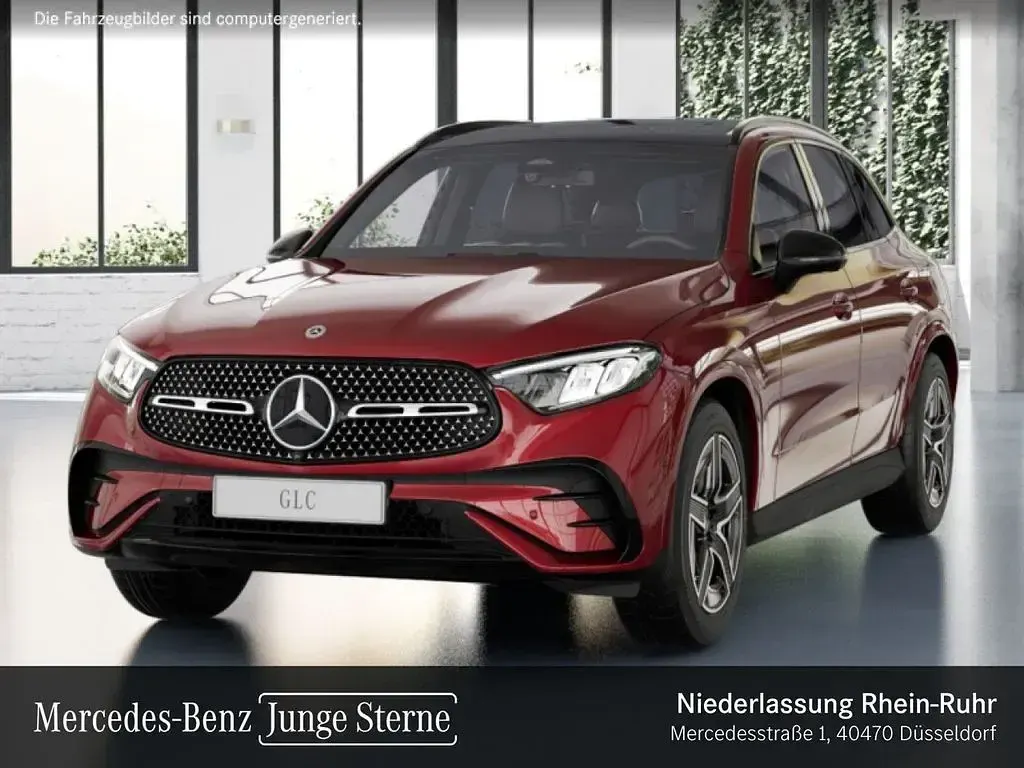 Gebraucht Mercedes GLC300 AMG 204 PS (150 kW) 2026 Rot SUV