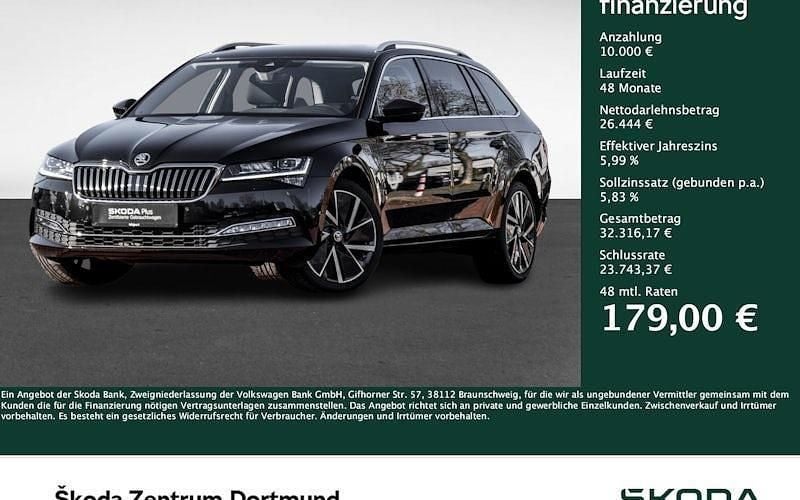Schwarz Gebraucht 2024 Skoda Superb Style Kombi | 36.444 € (Fairer Preis) - Bild 1/4