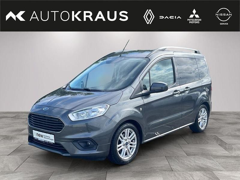 Grau Gebraucht 2019 Ford Tourneo Courier Titanium Van / Kleinbus | 14.990 € (Etwas zu teuer) - Bild 1/4