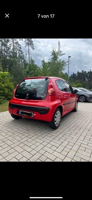 Rot Gebraucht 2008 Peugeot 107 Urban Move Kleinwagen | 2.900 € (Fairer Preis) - Bild 1/4