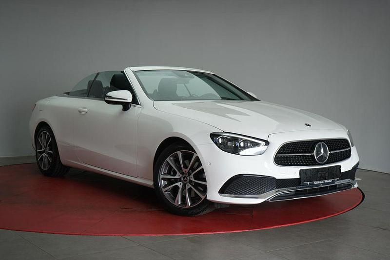 Polar white Gebraucht 2020 Mercedes E200 Avantgarde Cabrio | 35.490 € (Fairer Preis) - Bild 1/4