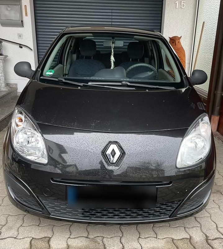 Gebraucht Renault Twingo Authentique 58 PS (42 kW) 2009 Schwarz Kleinwagen