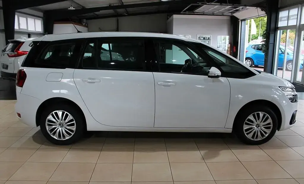 Gebraucht Citroën Grand C4 Picasso Feel 131 PS (96 kW) 2018 Weiß Van / Kleinbus