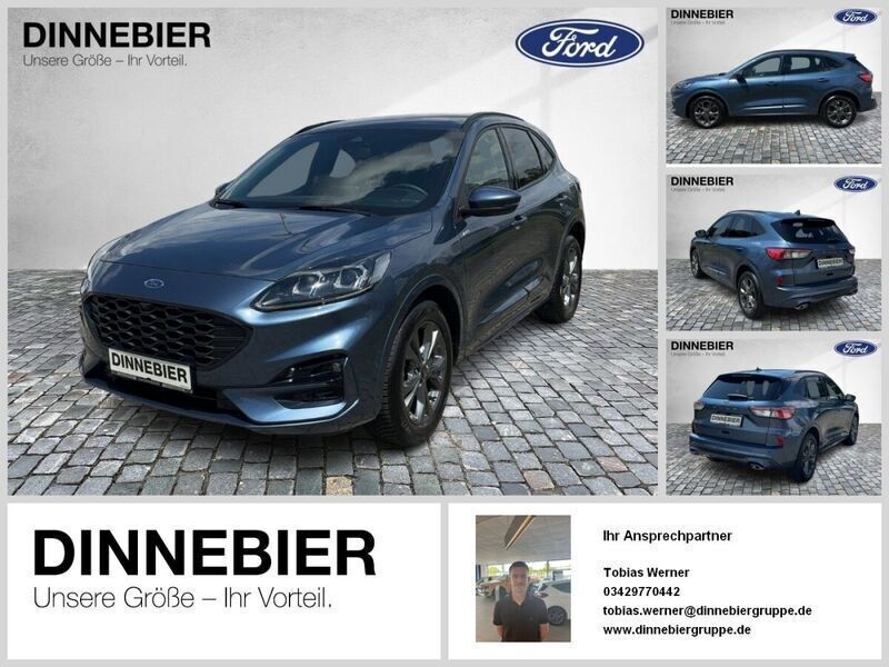 Blau (metallic) Gebraucht 2023 Ford Kuga ST-Line X SUV | 24.368 € (Superpreis) - Bild 1/2