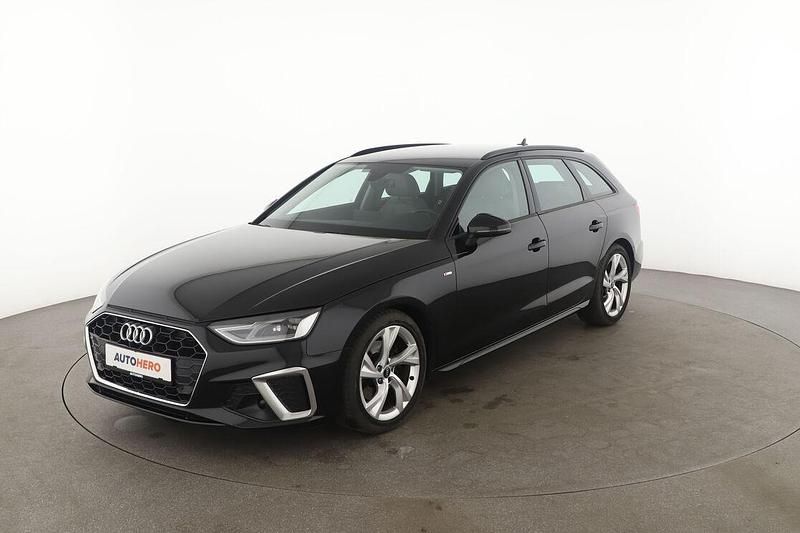 Schwarz Gebraucht 2022 Audi A4 S-Line Kombi | 28.780 € (Guter Preis) - Bild 1/3