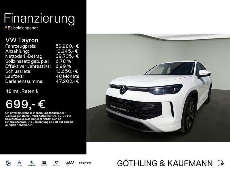 Pure white Neu 2025 VW Tayron Elegance SUV | 52.980 € (Etwas zu teuer) - Bild 1/4
