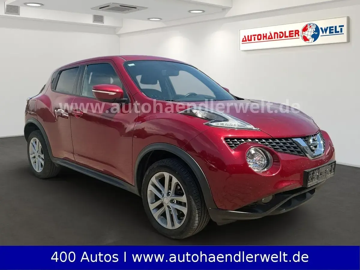 Gebraucht Nissan Juke Acenta 110 PS (80 kW) 2016 New red SUV