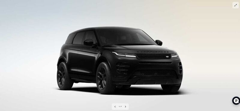 Santorini black Neu 2025 Land Rover Range Rover evoque SE Dynamic SUV | 61.555 € (Fairer Preis) - Bild 1/4