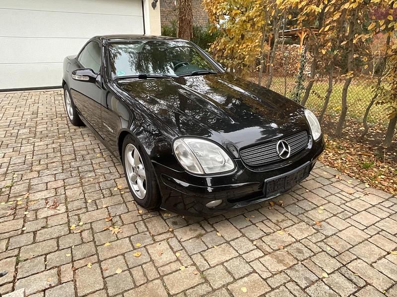 Gebraucht Mercedes SLK200 2002 Schwarz Cabrio