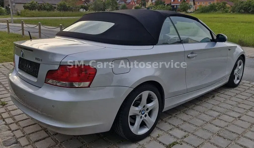 Gebraucht BMW 118 Cabriolet Sport Line 143 PS (105 kW) 2008 Silber Cabrio