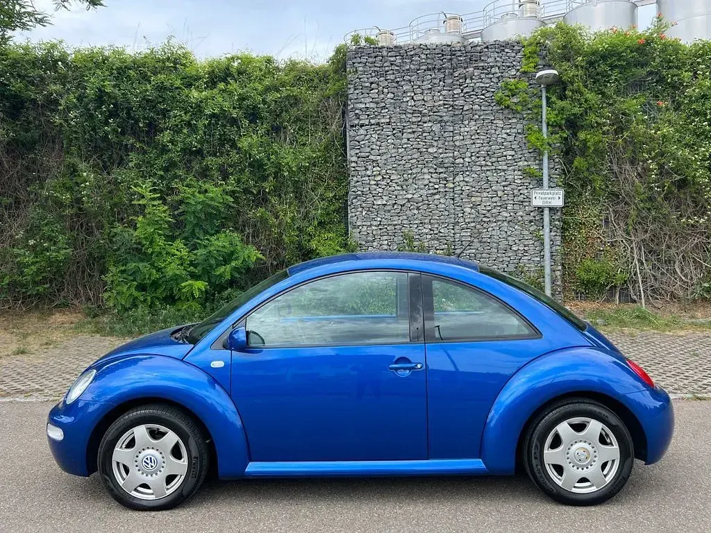 Gebraucht VW New Beetle 116 PS (85 kW) 2002 Blau Kleinwagen