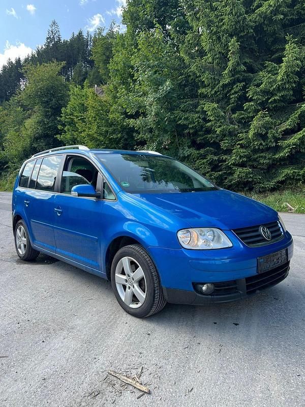 Blau Gebraucht 2005 VW Touran Van / Kleinbus | 3.000 € (Teuer) - Bild 1/4