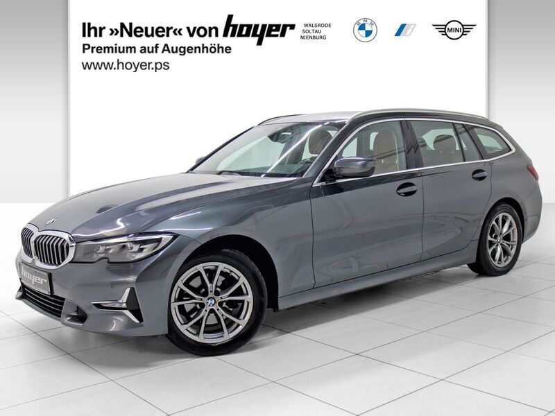 Mineralgrau Gebraucht 2021 BMW 320 Luxury Line Kombi | 25.590 € (Fairer Preis) - Bild 1/4