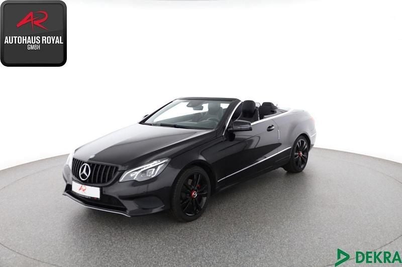 Schwarz Gebraucht 2017 Mercedes E250 Cabrio | 24.780 € (Guter Preis) - Bild 1/4